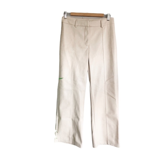 7 For All Mankind Cream Wide Leg Faux Leather
Pants - Picture 2 of 5